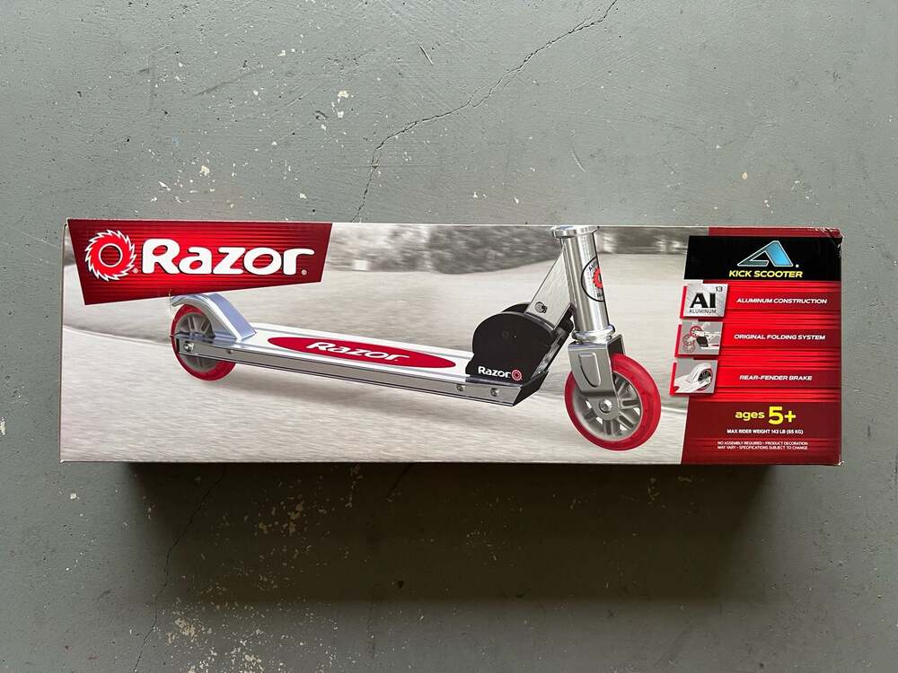 Razor A Kick Scooter Red 13003A-RD